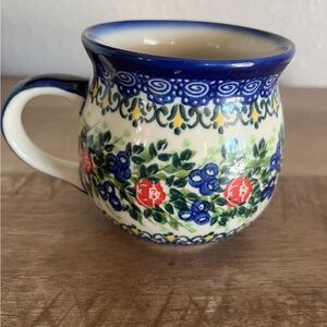 Boleslawiec Unikat mug Polish Pottery Hand Made